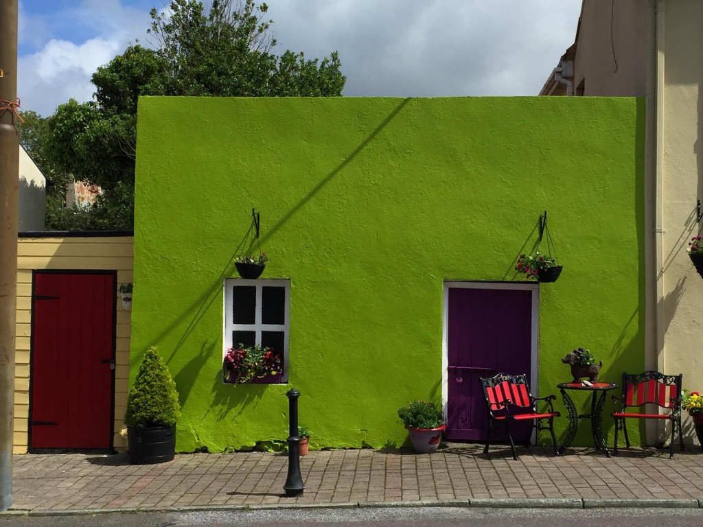 Maison colorée, Beara Peninsula
