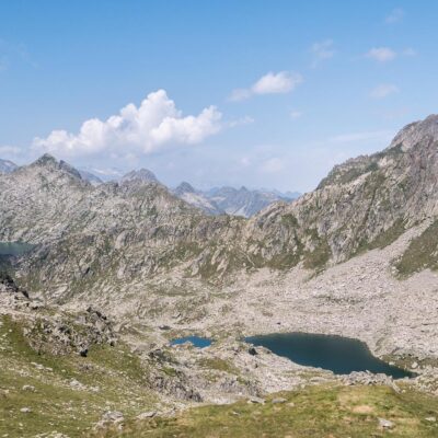 Sous le port de Caldes (Estany del Port de Caldes, Estany de Mangades et Estany de les Monges) - 1/2