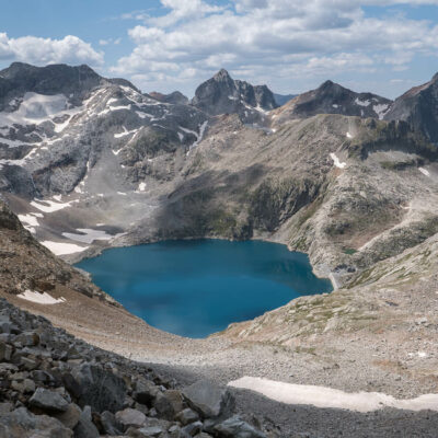 Vers le lac et refuge du Portillon